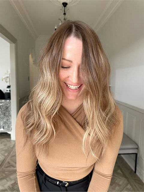 Hair extension transformation