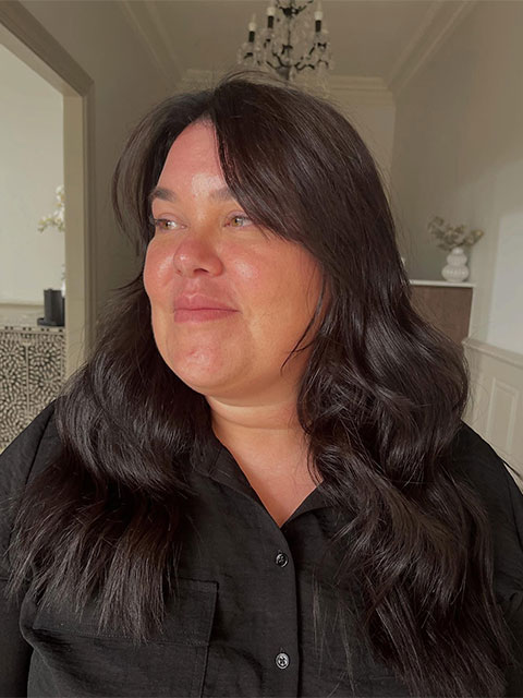 Hair extension transformation