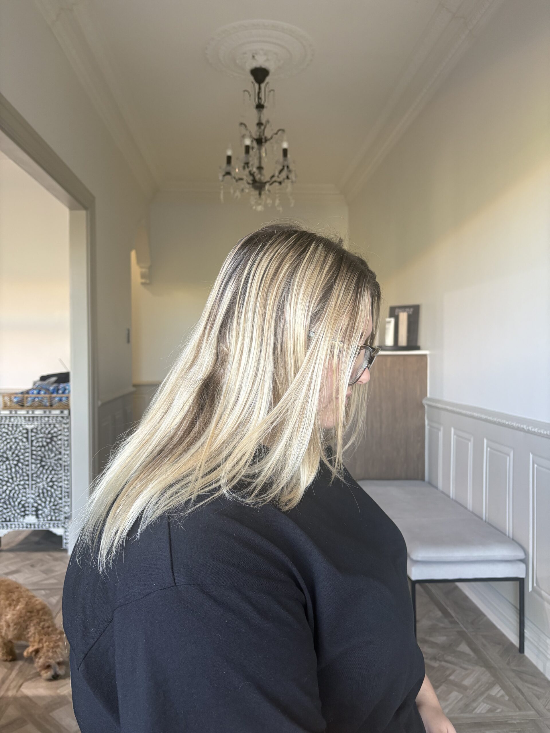 Hair extension transformation